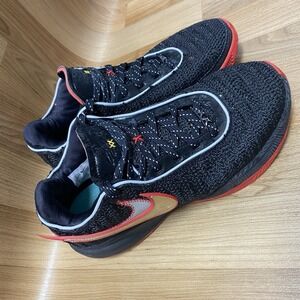 Nike LeBron James‎ Sneakers Shoes Mens 9 Black Red XX 20 Trinity DJ5423-001